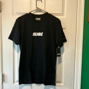 Black Men's T-Shirt graphic islndz medium Cabo verde